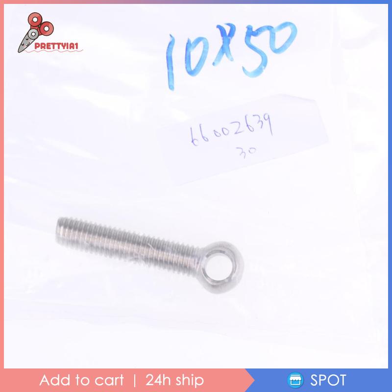 Bu Lông Mắt Ren Xoắn Bằng Thép Không Gỉ M10 304 Prettyia1 Kích Thước 50mm