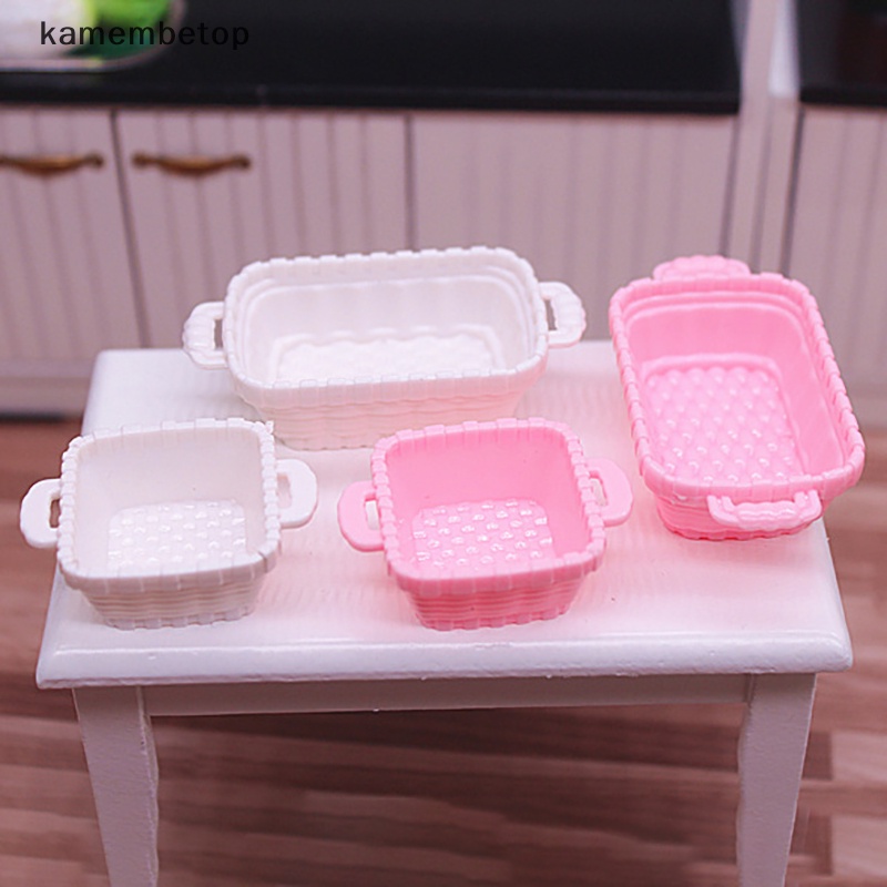 Giỏ Đựng Trái Cây Và Rau Củ Mini Trang Trí Nhà Búp Bê