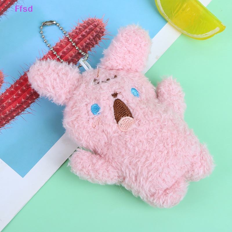 {Ffsd} Móc Khóa Trang Trí Túi Xách / Móc Khóa Hình Thỏ / Gấu Shoug Nhồi Bông Làm Quà Tặng