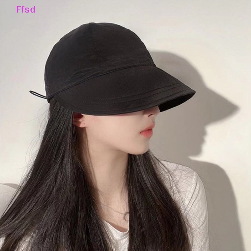 {Ffsd} Mũ Ngư Dân Vành Rộng Chống Nắng Mùa Hè Nhanh Khô Có Dây Rút Điều Chỉnh Được * Bán Chạy