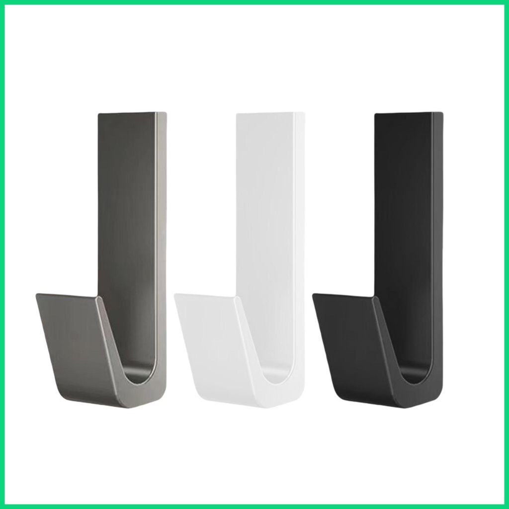 Bộ Móc Treo Túi Xách Hình Chữ J Dán Tường Chống Nước Cho Nhà Bếp