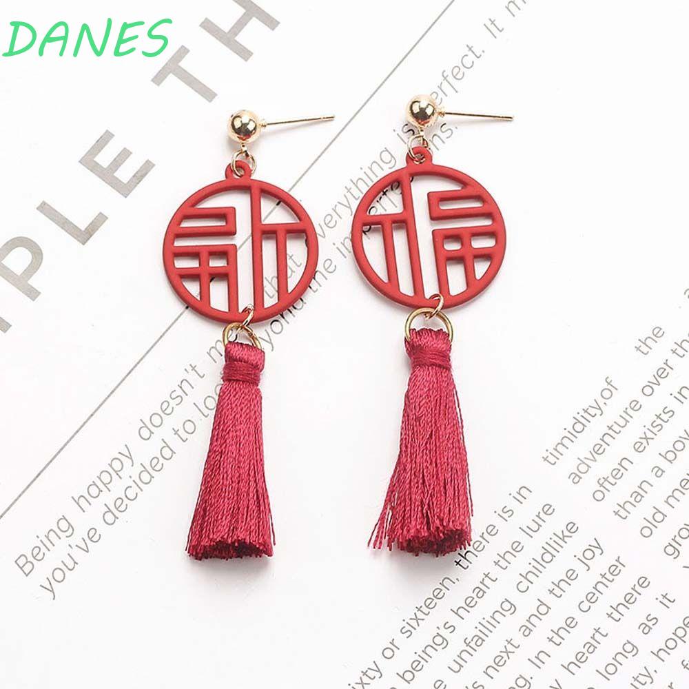 Bông Tai Trung Hoa Thời Trang Năm Mới Xinh Xắn