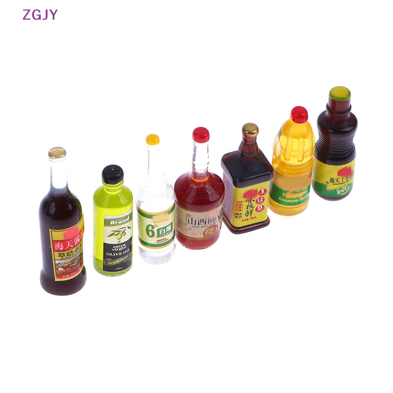 Bộ 7 Hũ Đựng Gia Vị 1: 12 Cho Nhà Búp Bê Mới