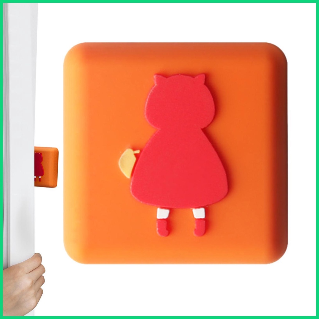 Ultra Miếng Chặn Bảo Vệ Cửa Bằng Silicon Hình Tròn Siêu Mềm Có Thể Tái Sử Dụng Cho jiwvn