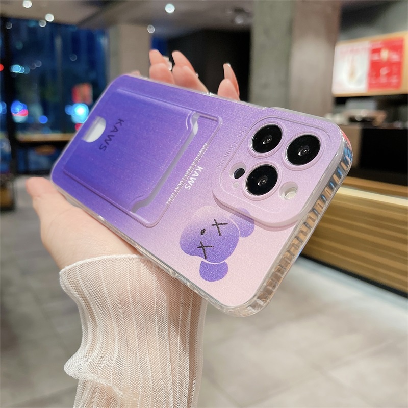 Ốp Điện Thoại Có Ngăn Đựng Thẻ Cho Redmi Note 12 Pro 5G Note 11 11s 4G Poco X5 M4 Pro F4 F3 X4 GT Xiaomi 12T 11T