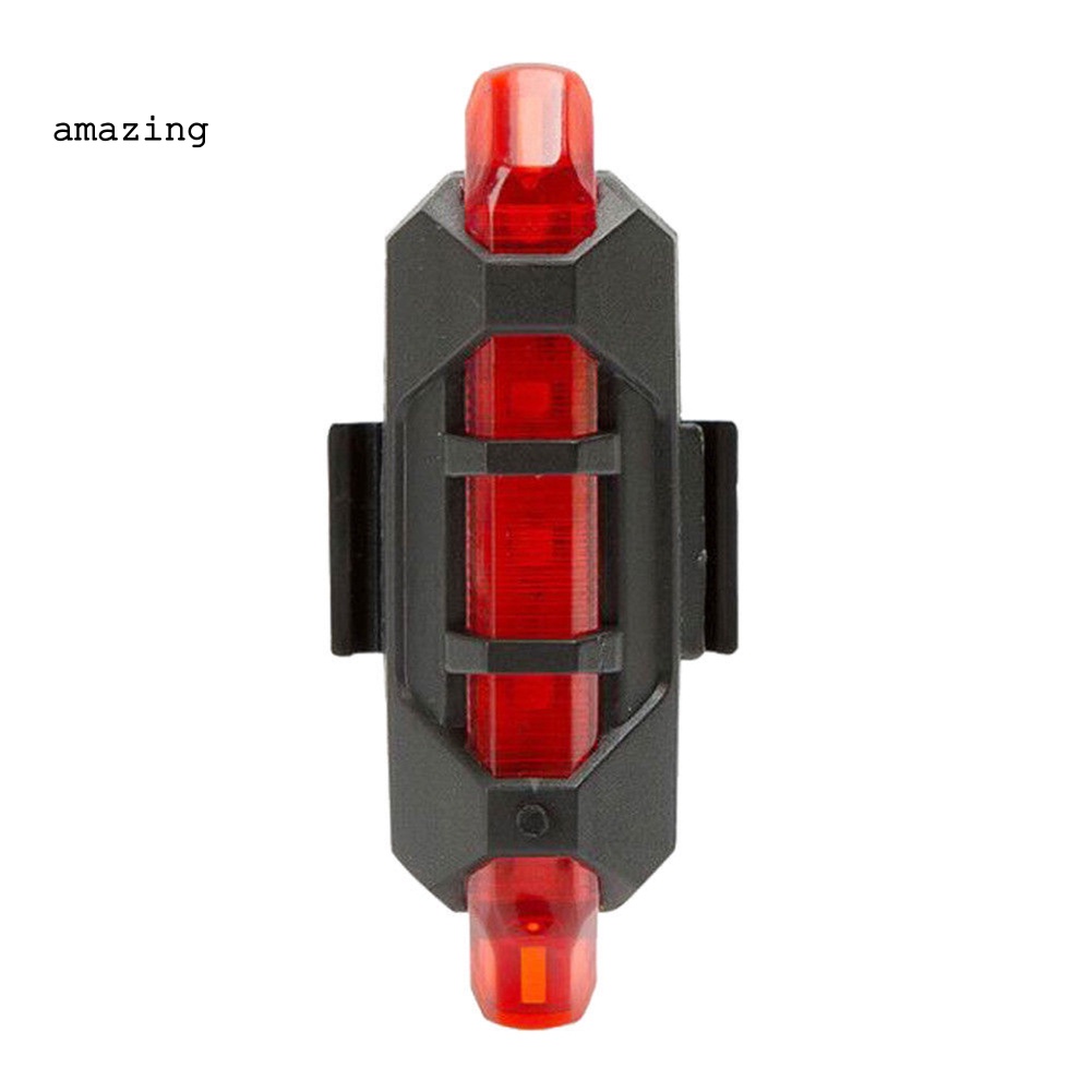 Đèn LED 5 Bóng Cảnh Báo An Toàn Gắn Đuôi Xe Đạp