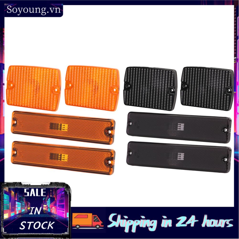 Soyoung Guard Side Marker Light Housings  Turn Signal Lens 56001378 Scratch Resistant High Strength Impact for Car