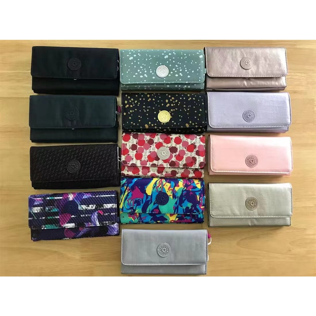KIPLING Ví Dài Cầm Tay Đựng Tiền Xu 10974 13 Màu Tùy Chọn Cho Nữ