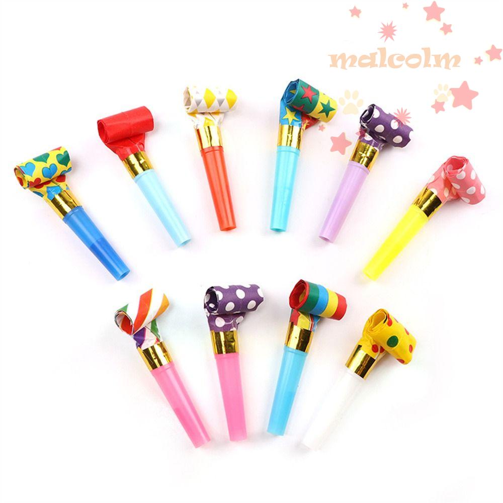 Còi Pinata MALCOLM Đồ Chơi Nhiều Màu Sắc Tạo Tiếng Ồn Vui Nhộn Dành Cho Trẻ Em