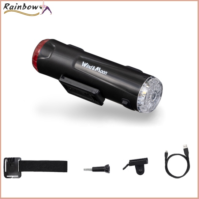 Đèn Pha Cảnh Báo An Toàn Gắn Mũ Bảo Hiểm Cho Xe Đạp Leo Núi