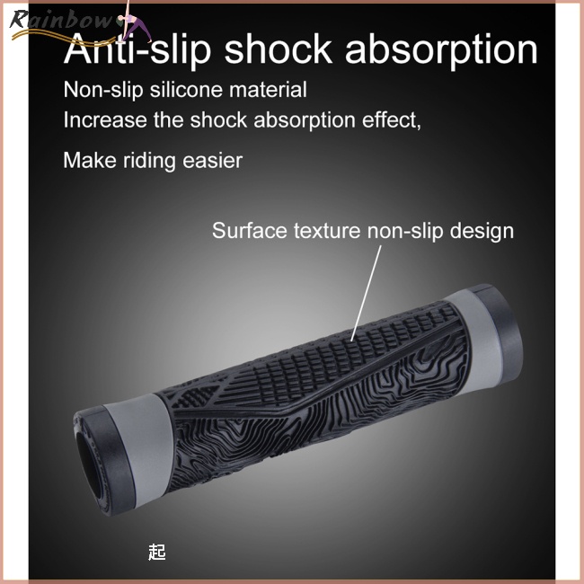 Vỏ Bọc Tay Lái Xe Đạp Bằng Hợp Kim Nhôm Chống Sốc &amp; Trượt Thoải Mái