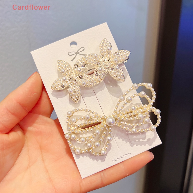 Kẹp Tóc Đính Ngọc Trai Nhân Tạo Thời Trang Cho Nữ