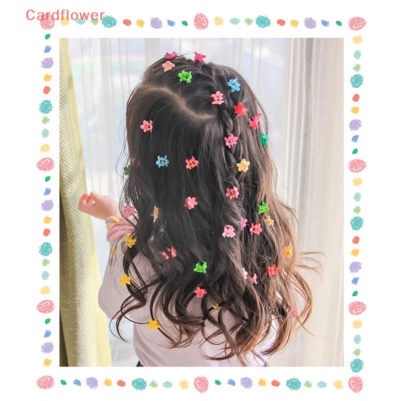 Bộ 10 Kẹp Tóc Hoa Dễ Thương Cho Bé Gái