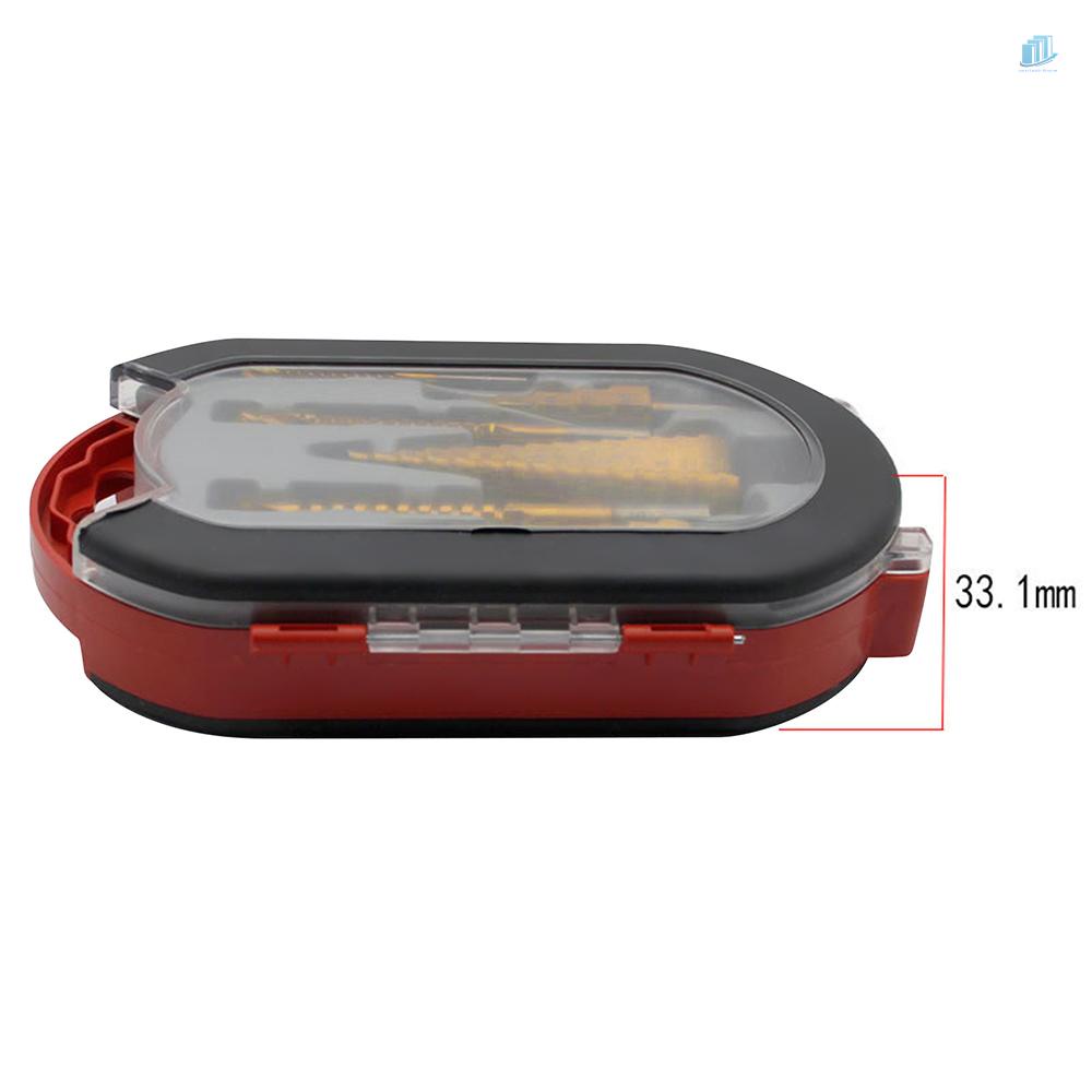 Bộ 6 Mũi Khoan Bước Xoắn Ốc HSS Bằng Thép Không Gỉ Dùng Khoan Gỗ / Kim Loại s2mwvn