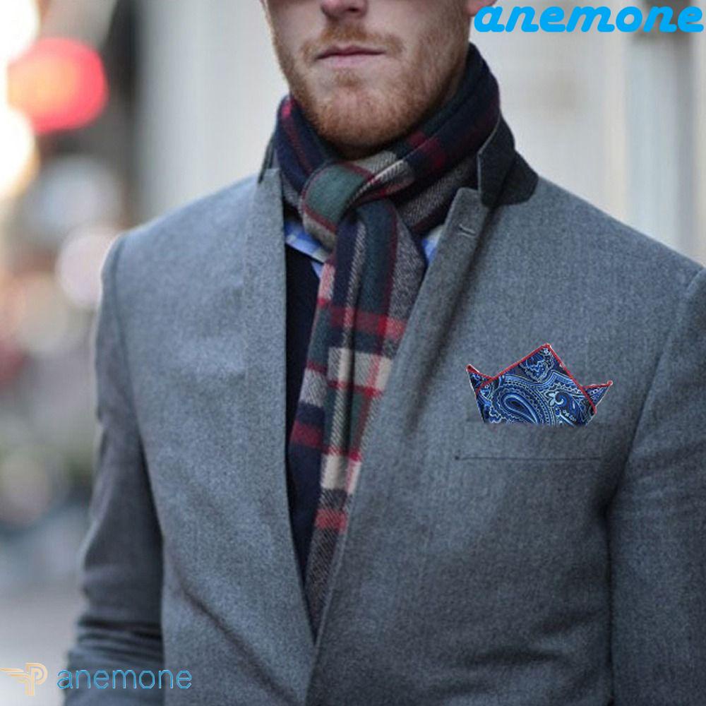 Khăn Tay Bỏ Túi Trước Ngực Màu Sắc Đơn Giản Phong Cách Quý Ông Cho Nam