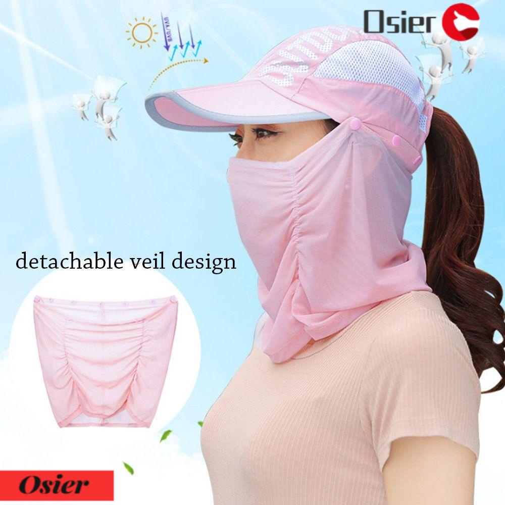 Mũ Rộng Vành Chống Nắng Thoáng Khí Có Thể Tháo Rời 1 Cái Cho Nữ