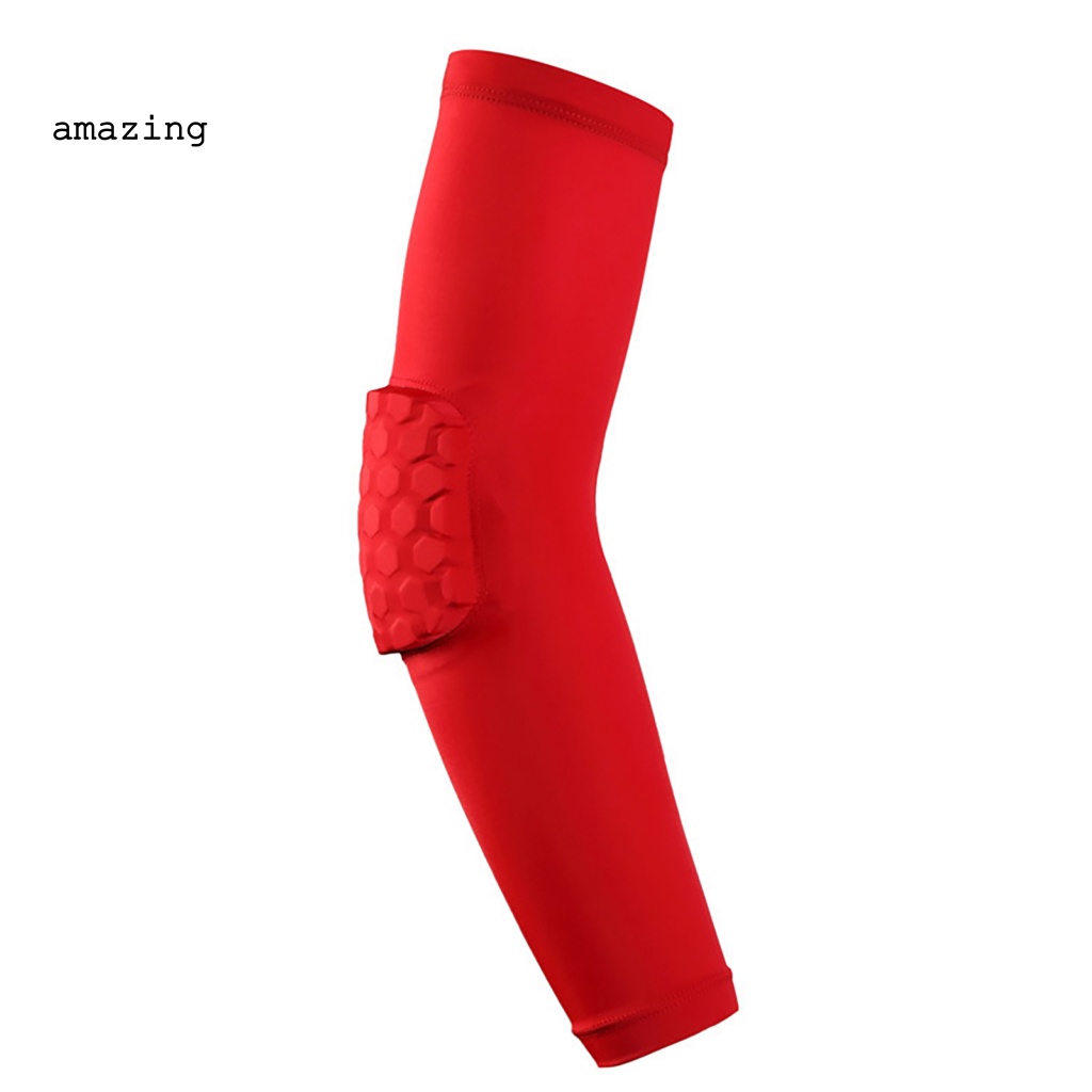 1 Găng Cánh Tay Thoáng Khí Họa Tiết Tổ Ong Độ Co Giãn Cao Hỗ Trợ Luyện Tập Thể Thao