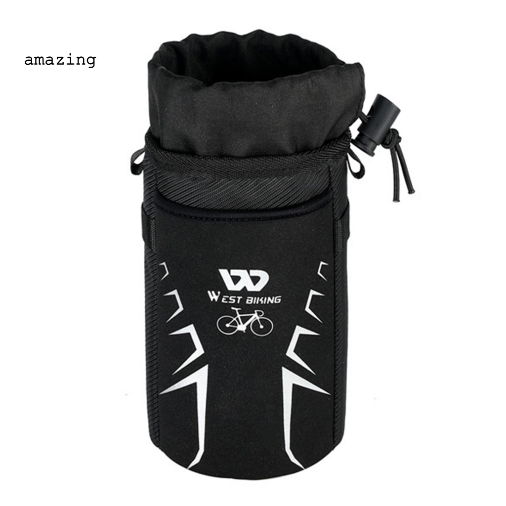 Túi Đựng Chai Nước Cố Định Gắn Tay Lái Xe Đạp Tiện Dụng