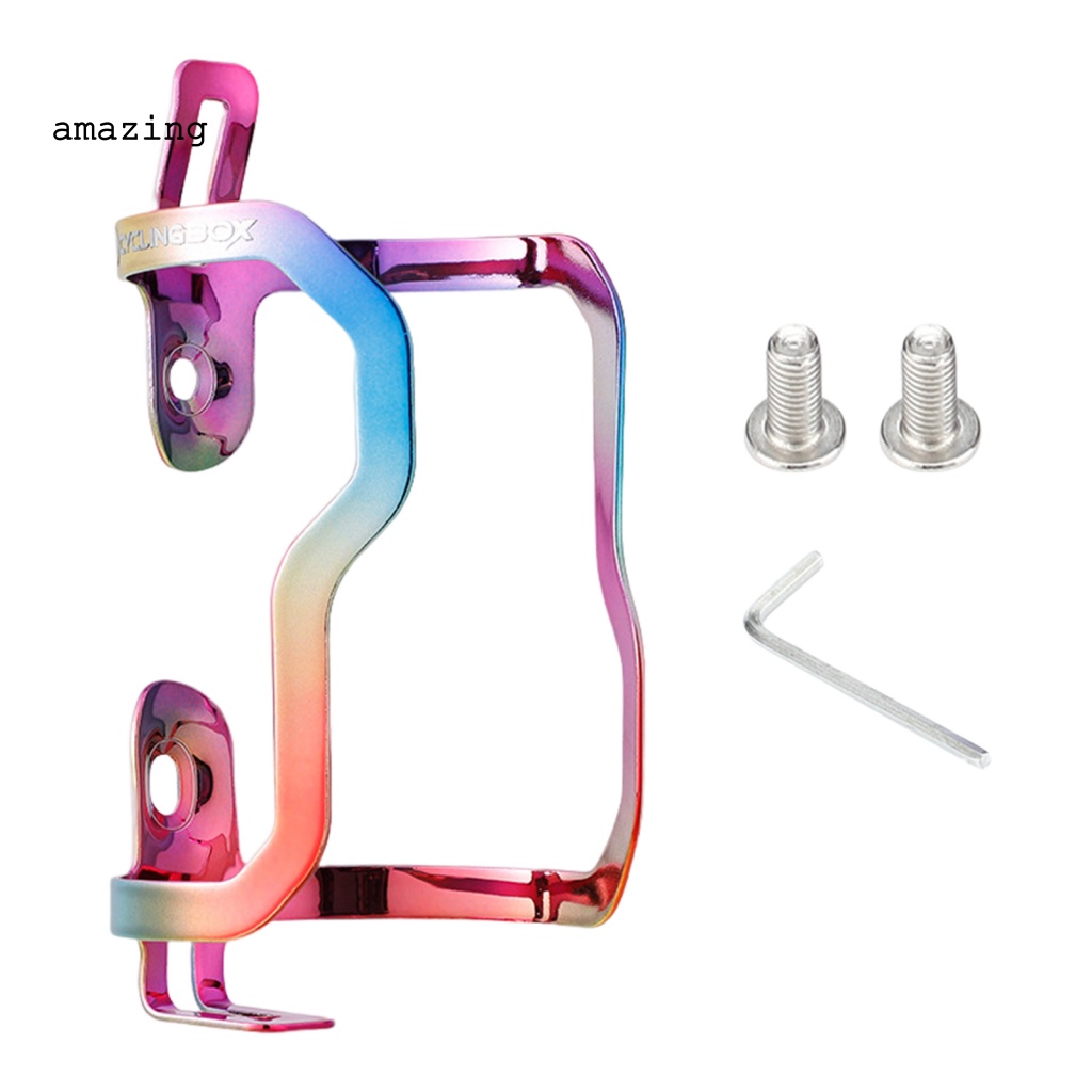 Giá Đỡ Bình Nước Bằng Hợp Kim Nhôm Màu Sắc Tươi Sáng Gắn Xe Đạp