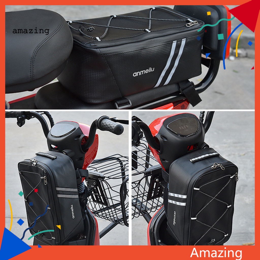 1 Bộ Túi Đựng Vật Dụng Gắn Yên Sau Xe Đạp
