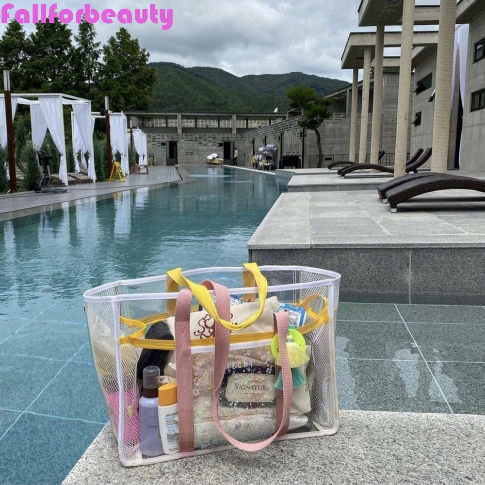 Túi Đeo Vai Bằng PVC Trong Suốt Chống Nước Dùng Đi Bơi / Tập Thể Hình