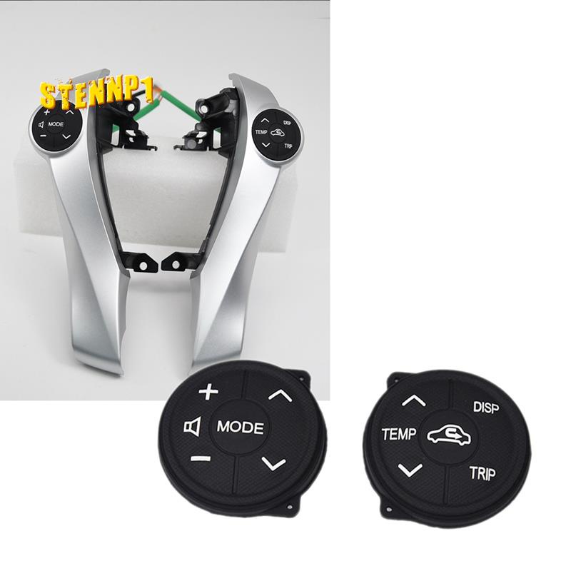 1 Cặp Nút Công Tắc Điều Khiển Vô Lăng Đa Năng Cho Toyota Prius 30 XW30 2009-2015