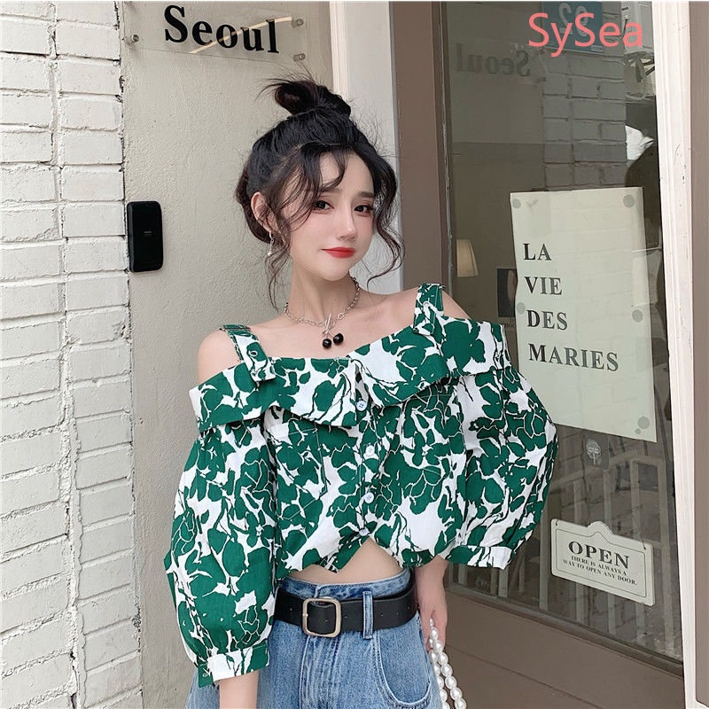 Áo Kiểu Hở Vai Thời Trang Hàn Quốc Plus Size Cho Nữ