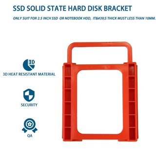 2.5 to 3.5 SSD HDD Notebook Hard Disk Drive Mounting Bracket Adapter Holder