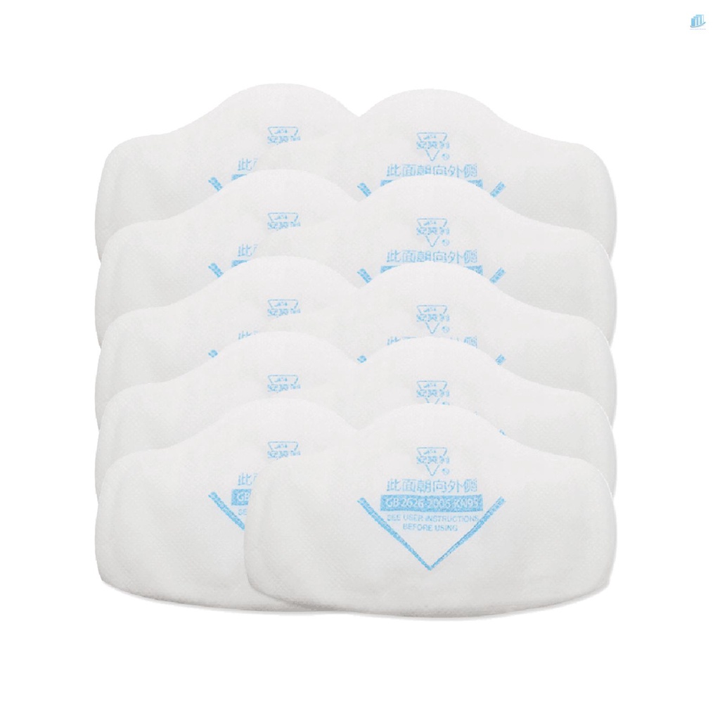 Bộ 20 Miếng Lọc Cotton Chống Bụi Cho Kính Bảo Hộ Phòng Độc