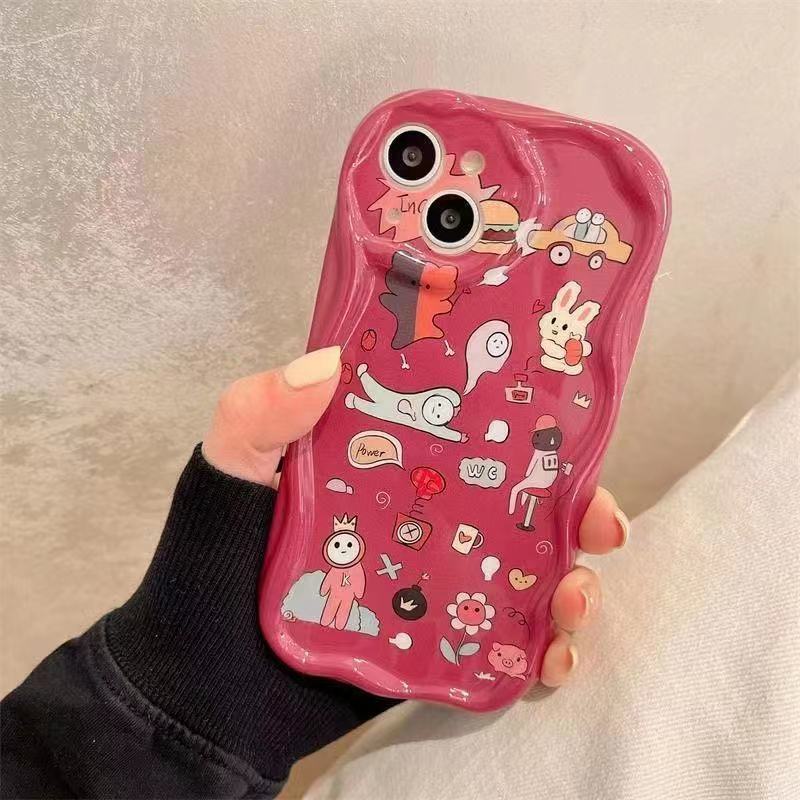 Ốp Điện Thoại TPU Mềm Chống Sốc Họa Tiết Graffiti Cho Iphone 14 Plus 13 Pro Max 12 Mini 11 X Xs Xr 8 7