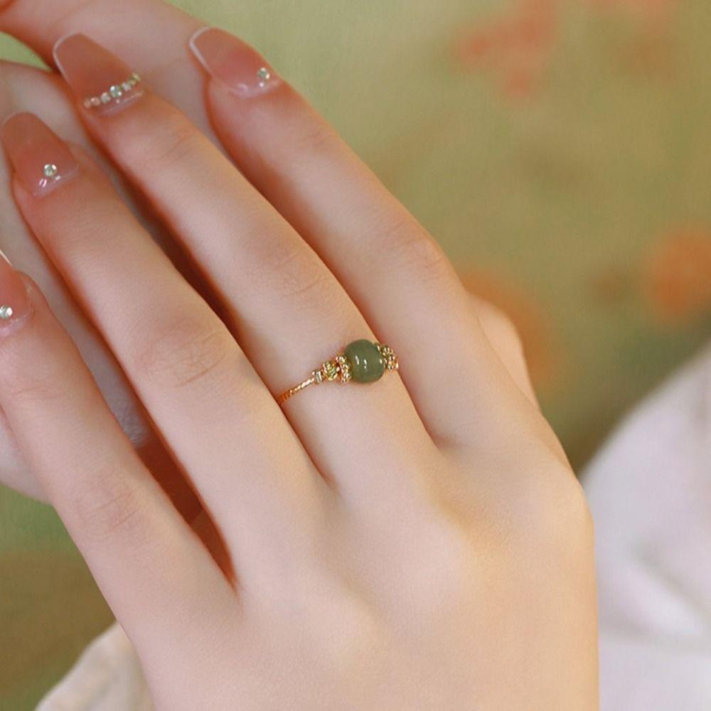 Nhẫn Hở Bằng Kim Loại Phong Cách Vintage Sáng Tạo Cho Nữ|Nhẫn Unisex Thiết Kế Độc Đáo Cá Tính