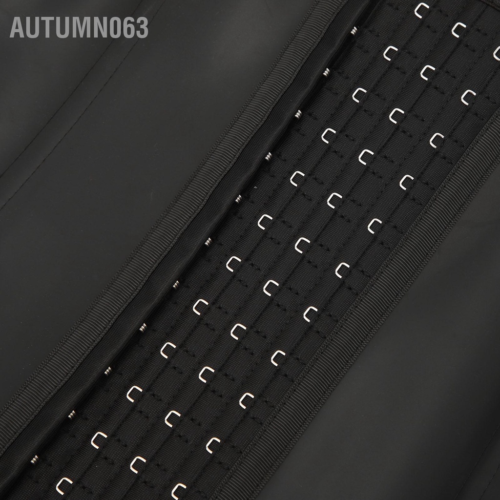 Autumn063 Phụ Nữ Underbust Cao Su Thể Thao Eo Huấn Luyện Bụng Điều Khiển 4 Hàng Móc Hình Dáng Cơ Mặc Dây Chéo