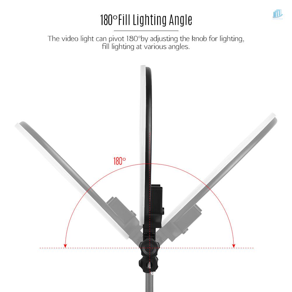 Vòng Đèn LED Chụp Ảnh Kỹ Thuật Số Andoer HD-14S 14 Inch 36W 3200-5600K CRI 95 +