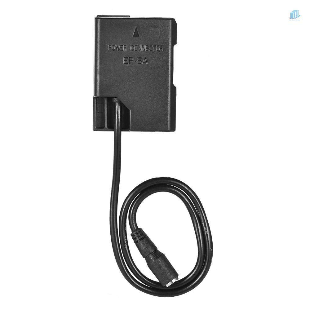 Đầu Nối Nguồn Điện Andoer EP-5A DC EN-EL14 4.0 * 17mm DC D3100 D3200 D3300 D3400 D3500 D5100 D5200 D5300 D5500