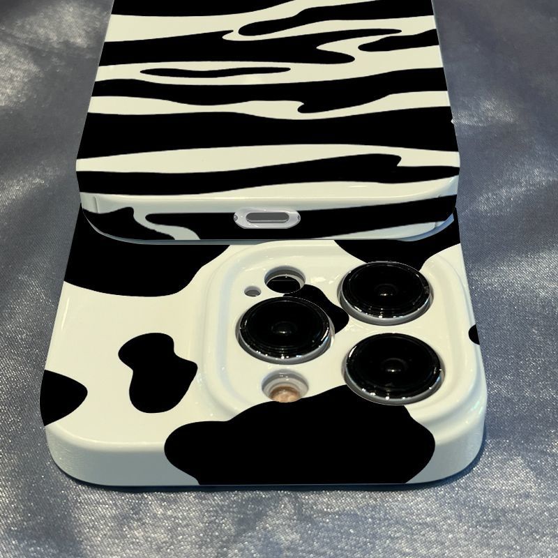 Ốp Điện Thoại Cứng Họa Tiết Ngựa Vằn Nhật Bản Hàn Quốc 13 14 xr Xs Max 12Plus C3MD