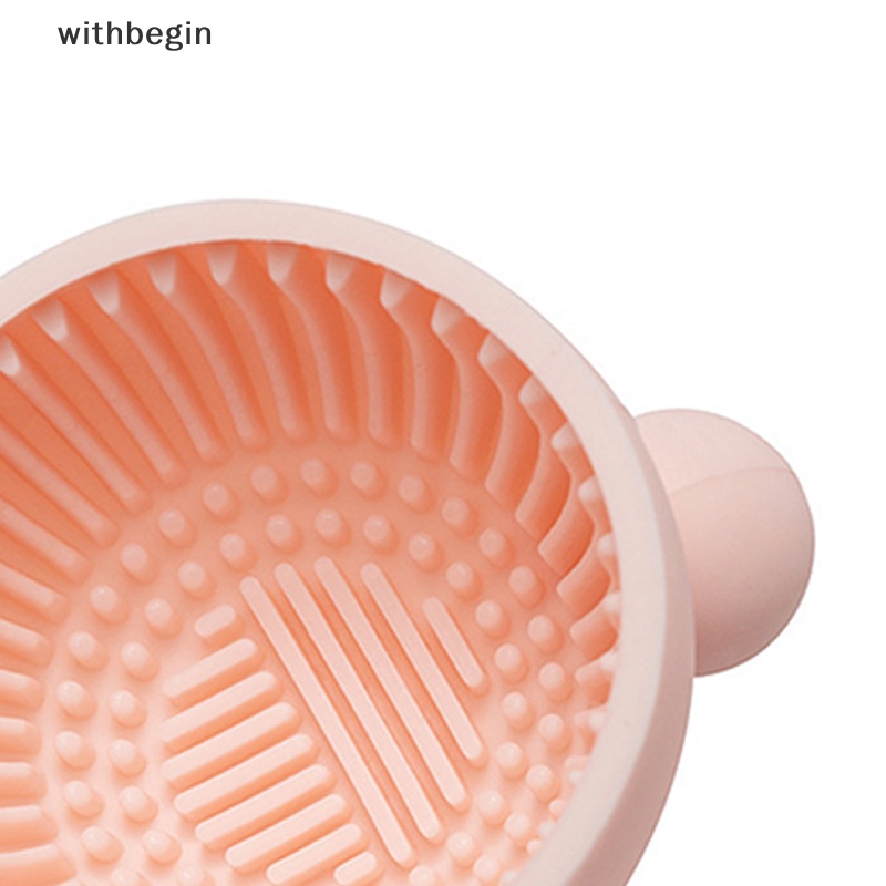 1 Miếng Silicone Vệ Sinh Cọ Trang Điểm Tiện Dụng
