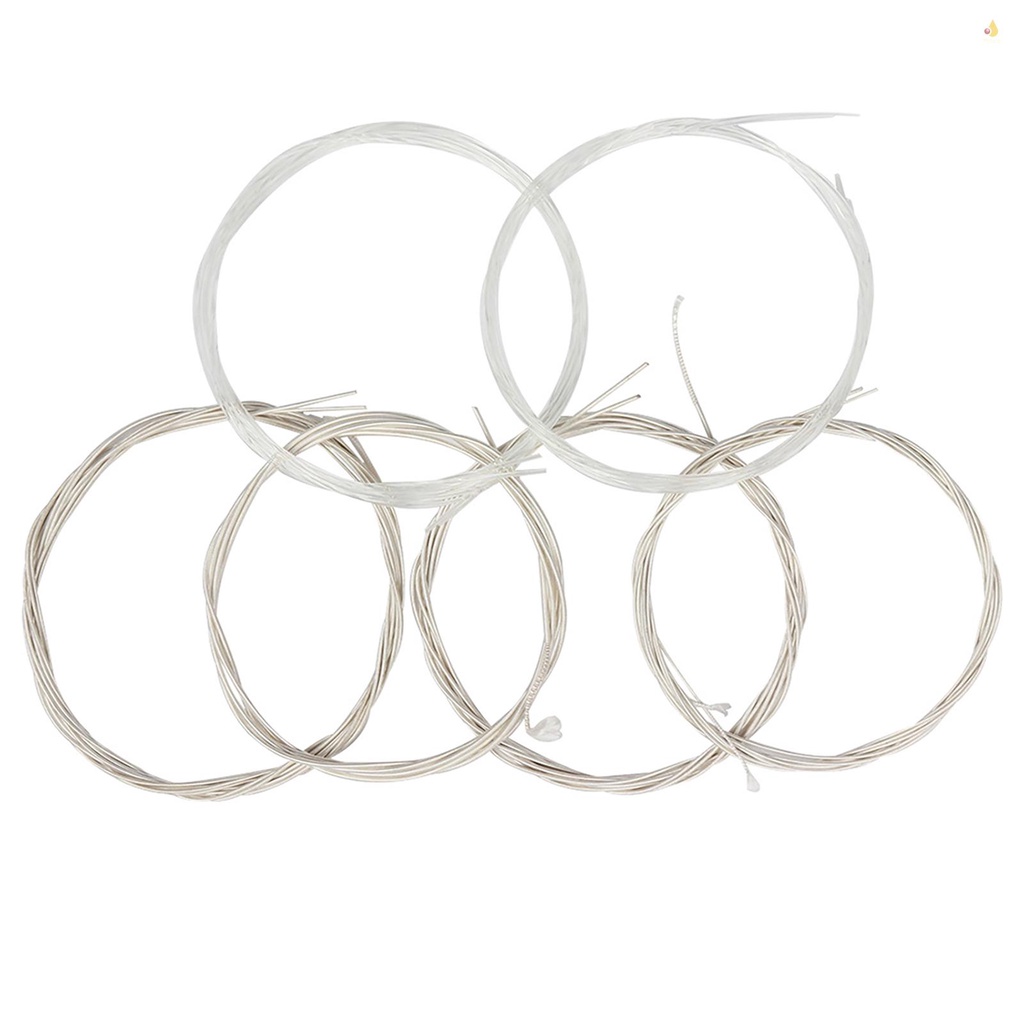 Bộ Dây Đàn Oud (G-D-A-E-B-F) 11 Dây Nylon Trong Suốt Mạ Đồng Bạc