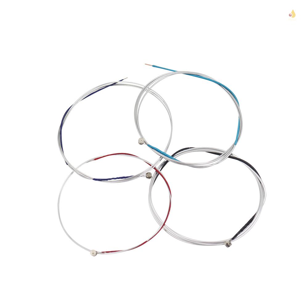 Bộ Dây Đàn Violin Lõi Thép Niken Màu Bạc Thông Dụng Cho Violin 1 / 8-4 / 4