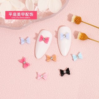 Phụ Kiện Nơ Đính Đá Trang Trí Móng Tay Diy