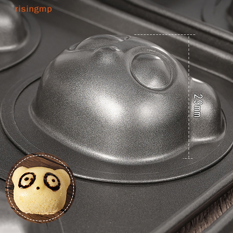 Khuôn Nướng Bánh Bằng Thép Carbon Chống Dính Hình Gấu Dễ Thương DIY