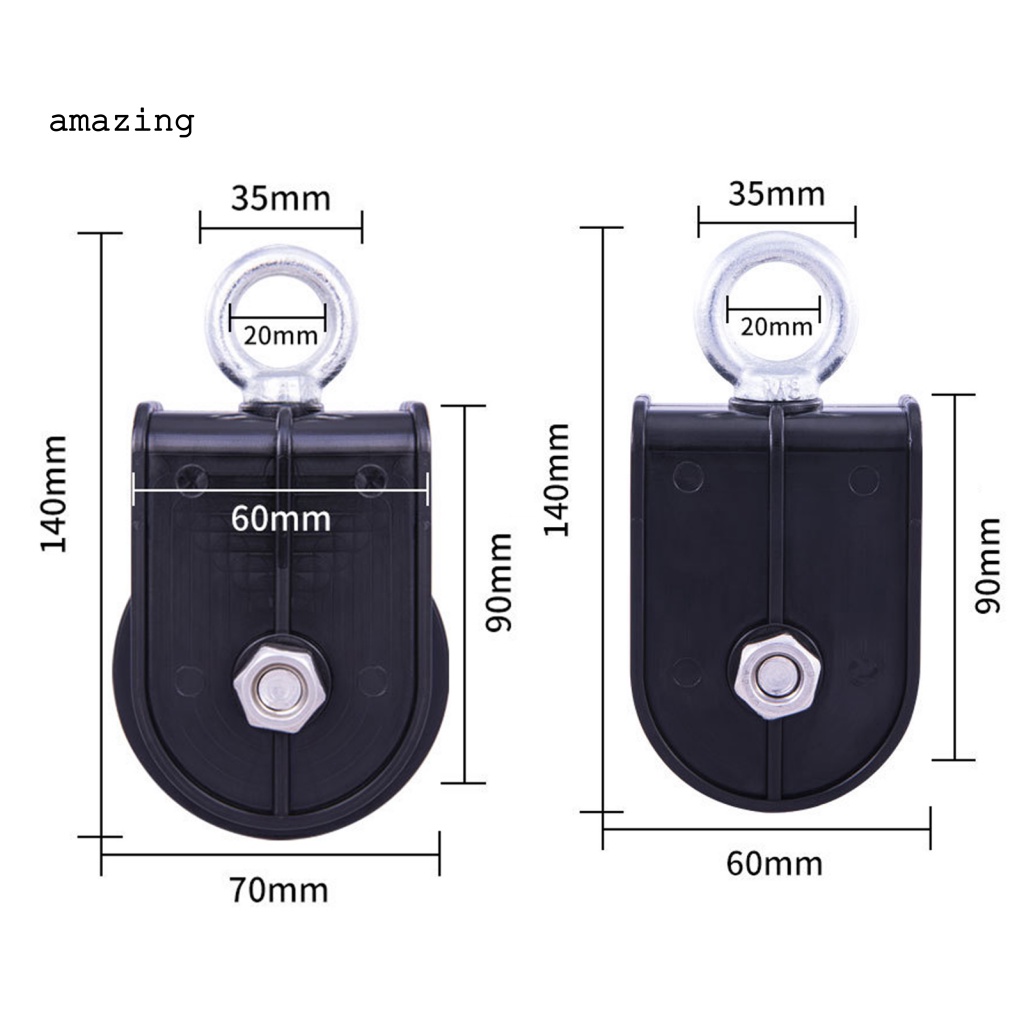 Ròng Rọc Kéo Đa Năng Xoay 360 Độ Chống Trượt Không Gây Tiếng Ồn