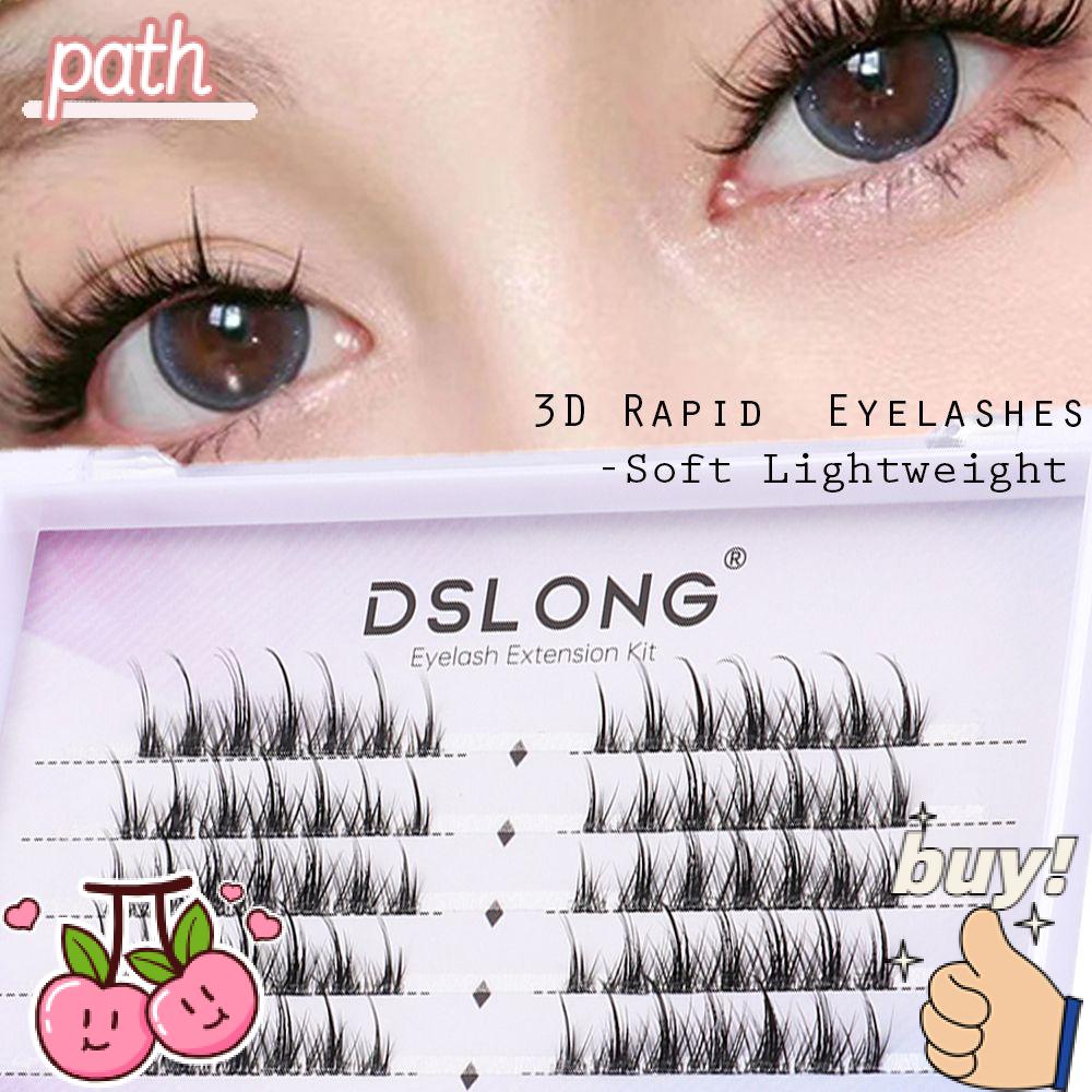 Set 50 / 70 / 90 Cụm Lông Mi Giả Mềm Mại Tự Làm Tại Nhà