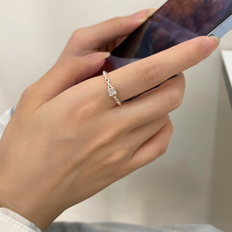 Nhẫn Bạc S925 Đính Đá Thời Trang Dành Cho Nữ