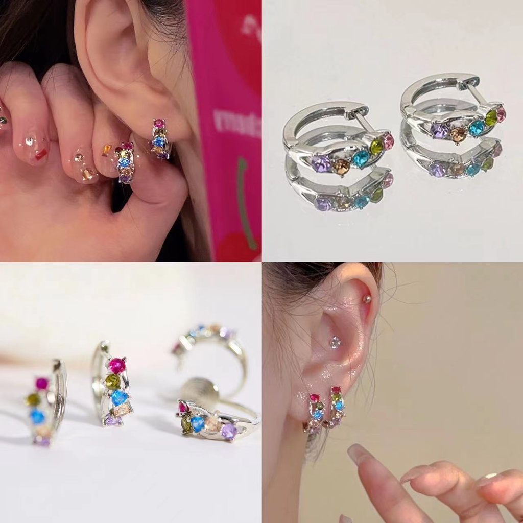 Khuyên Tai Vòng Nhỏ Nhắn Tinh Xảo Mẫu Mới 2023 Dành Cho Nữ