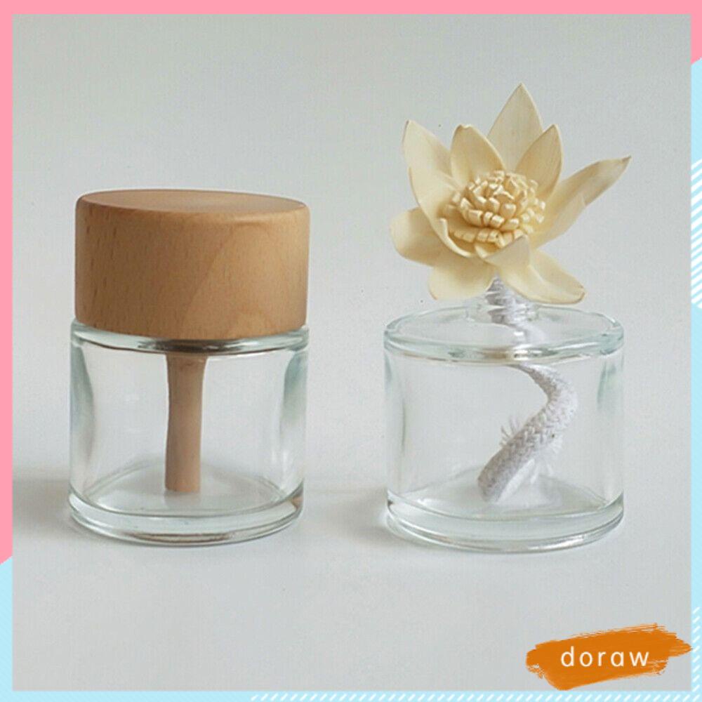Set 2 Bình Thủy Tinh Rỗng 50ml Đựng Nước Hoa Trang Trí
