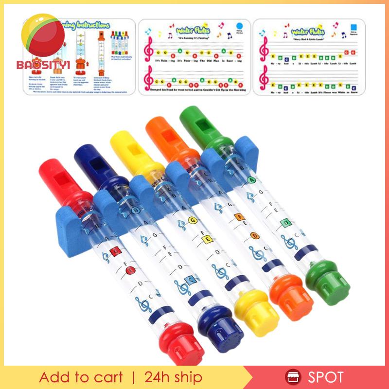 [Baosity1] Đồ Chơi Ống Sáo Nước Trọng Lượng Nhẹ Cho Bé Trai Bé Gái Khi Tắm