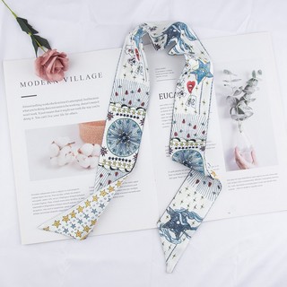 2 Miếng Tarot Satin Khăn Tóc Dây Ruy Băng Túi Khăn Lụa Khăn Cổ Nơ Dây Buộc Cravats Phụ Kiện Thời Trang