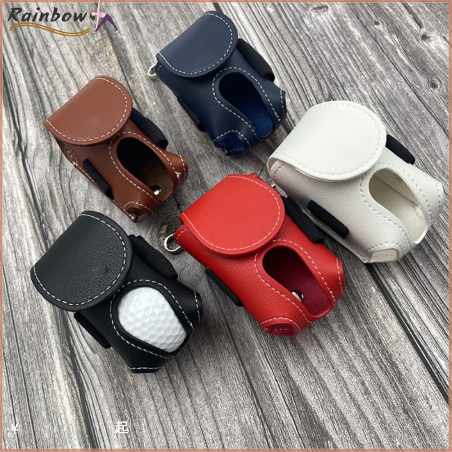 Túi Đựng Bóng Golf Đeo Thắt Lưng Bằng Da Pu Tiện Lợi