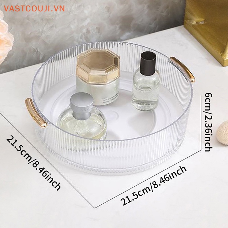 Máy Quay VASTJI VASTJI 360 Độ ° Khay Xoay Đựng Đồ Trang Điểm / Mỹ Phẩm Sắp Xếp Gọn Gàng Cho Nhà Bếp