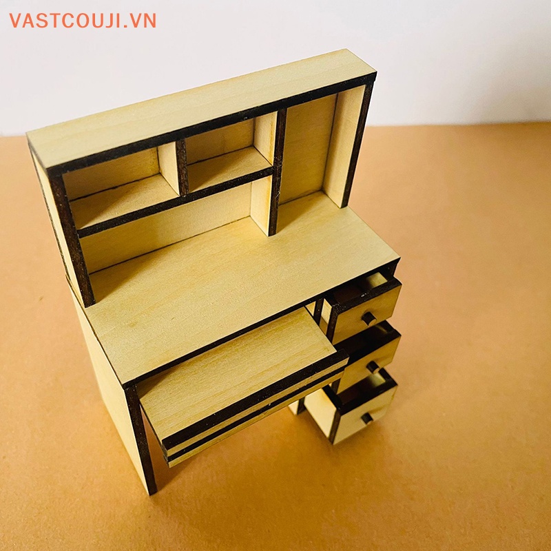 Kệ Sách Mini Tỉ Lệ 1 / 12 Trang Trí Nhà Búp Bê